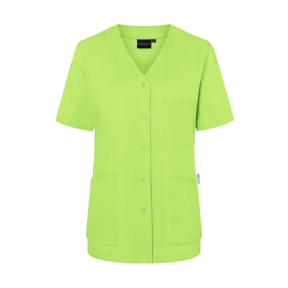 KARLOWSKY Essential | Damen Kurzarm-Kasack (kiwi) KS63